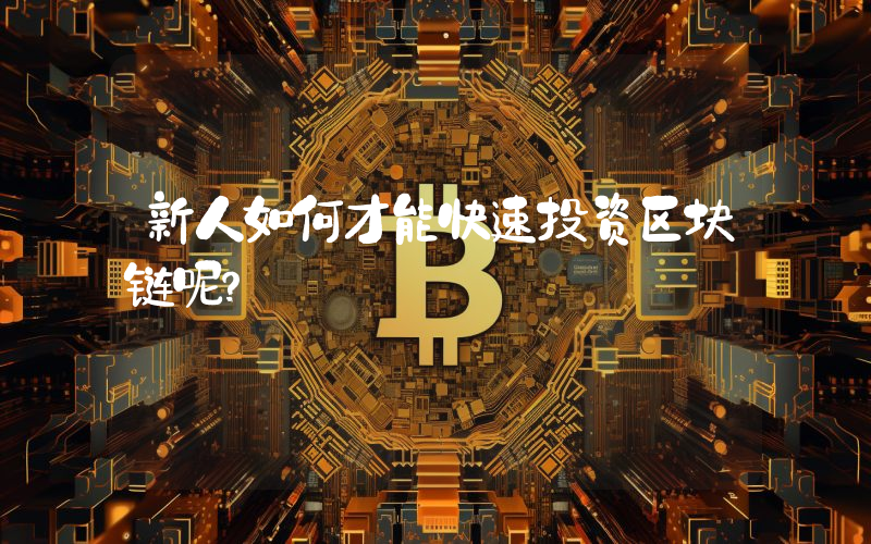 新人如何才能快速投资区块链呢？