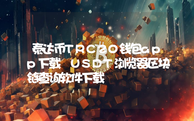 泰达币TRC20钱包app下载 USDT浏览器区块链查询软件下载