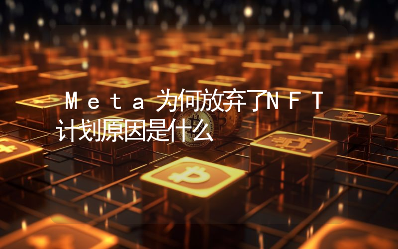 Meta为何放弃了NFT计划原因是什么