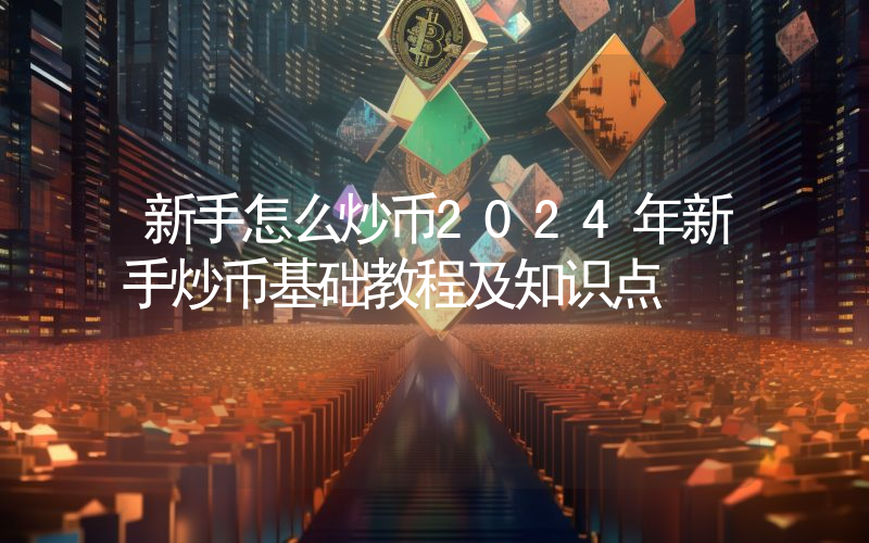 新手怎么炒币2024年新手炒币基础教程及知识点