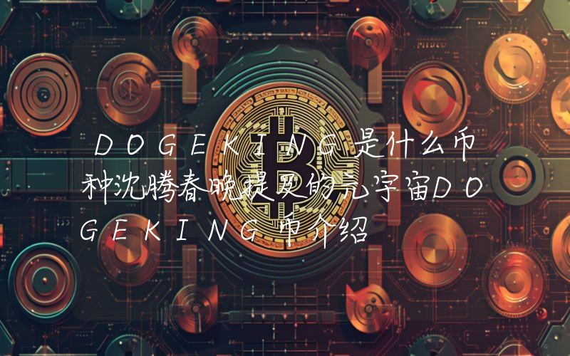 DOGEKING是什么币种沈腾春晚提及的元宇宙DOGEKING币介绍