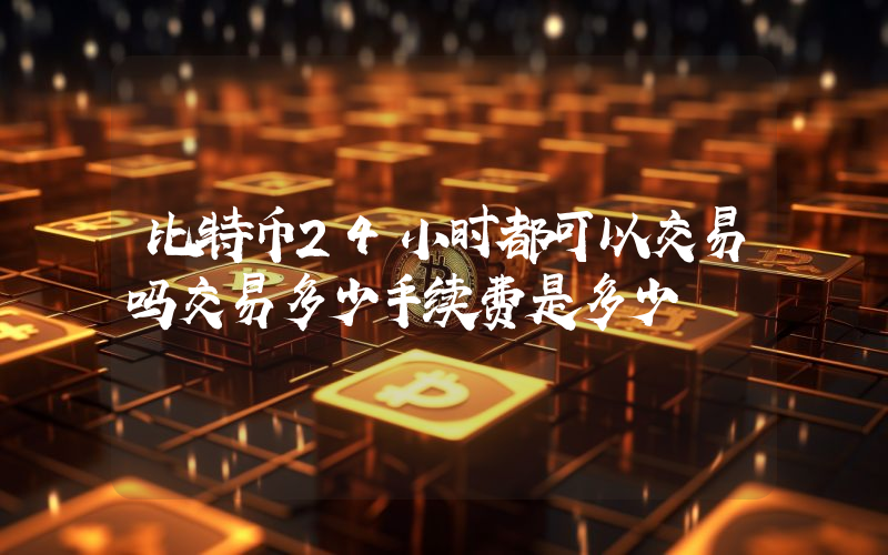比特币24小时都可以交易吗交易多少手续费是多少
