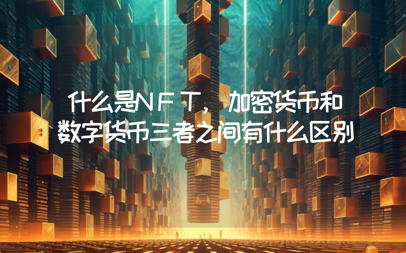 什么是NFT,加密货币和数字货币三者之间有什么区别