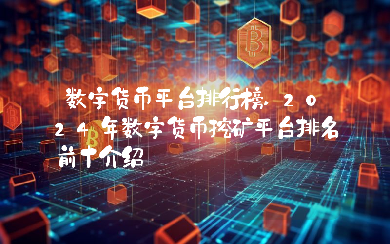数字货币平台排行榜,2024年数字货币挖矿平台排名前十介绍