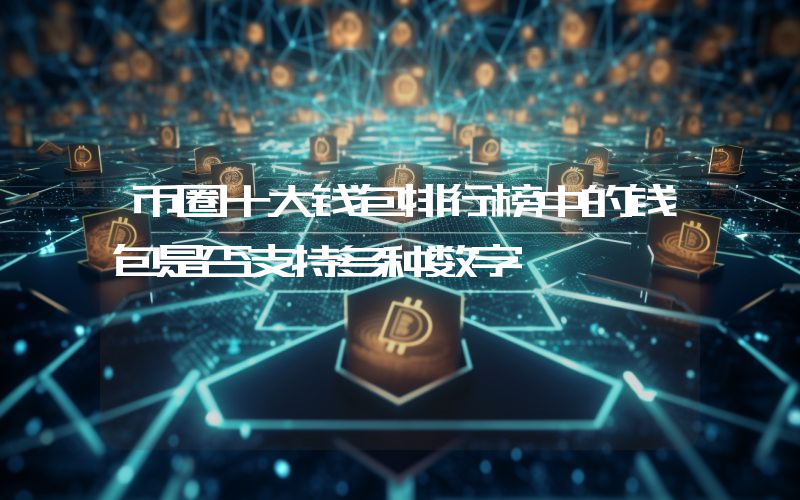 币圈十大钱包排行榜中的钱包是否支持多种数字