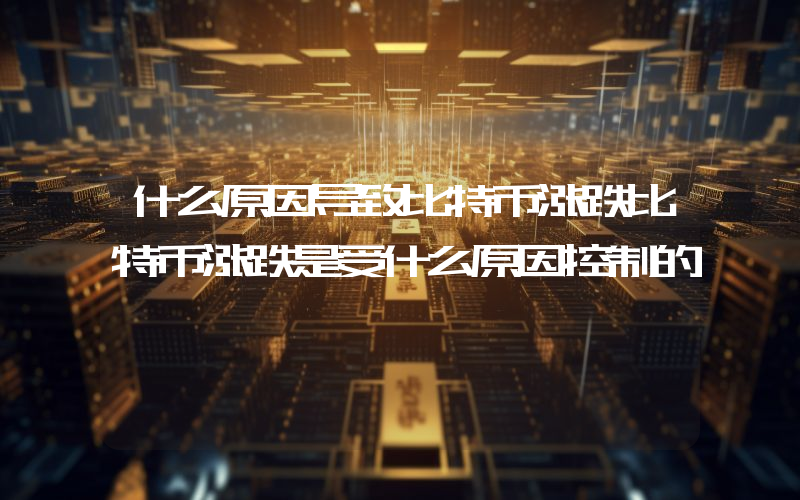 什么原因导致比特币涨跌比特币涨跌是受什么原因控制的