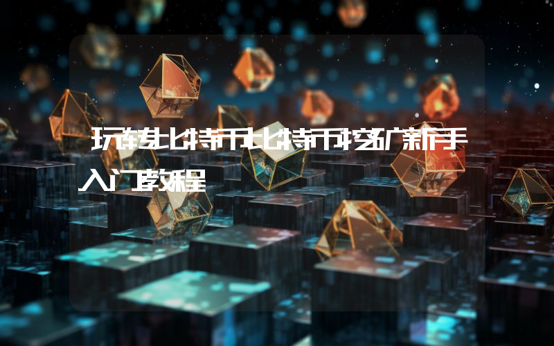 玩转比特币比特币挖矿新手入门教程