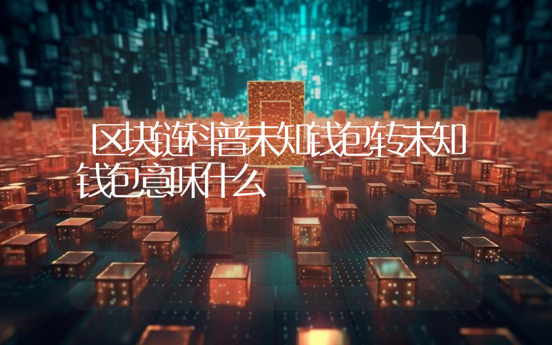 区块链科普未知钱包转未知钱包意味什么
