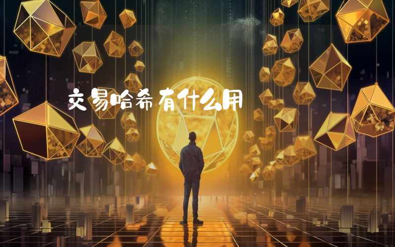交易哈希有什么用