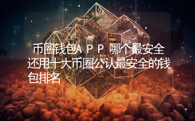 币圈钱包APP哪个最安全还用十大币圈公认最安全的钱包排名