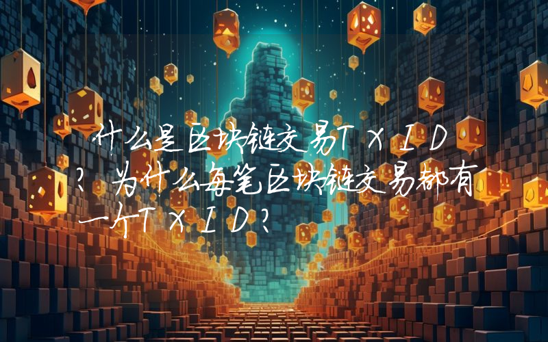 什么是区块链交易TXID？为什么每笔区块链交易都有一个TXID？