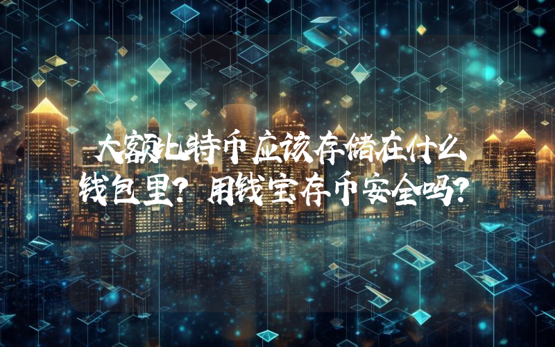 大额比特币应该存储在什么钱包里？用钱宝存币安全吗？