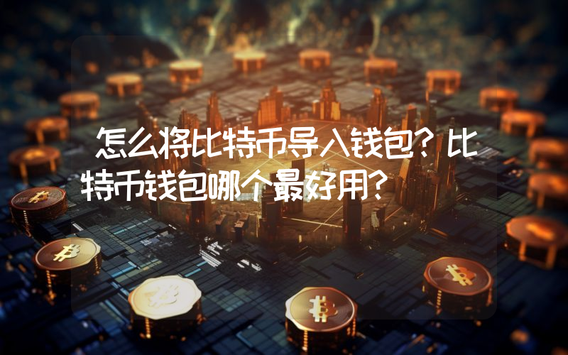 怎么将比特币导入钱包？比特币钱包哪个最好用？