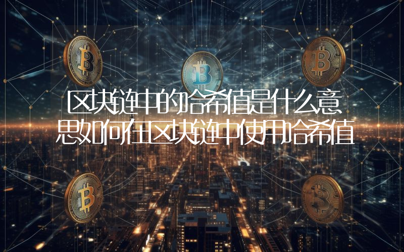 区块链中的哈希值是什么意思如何在区块链中使用哈希值