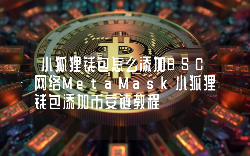 小狐狸钱包怎么添加BSC网络MetaMask小狐狸钱包添加币安链教程