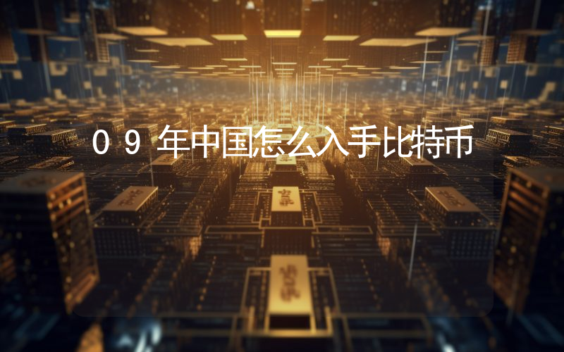 09年中国怎么入手比特币
