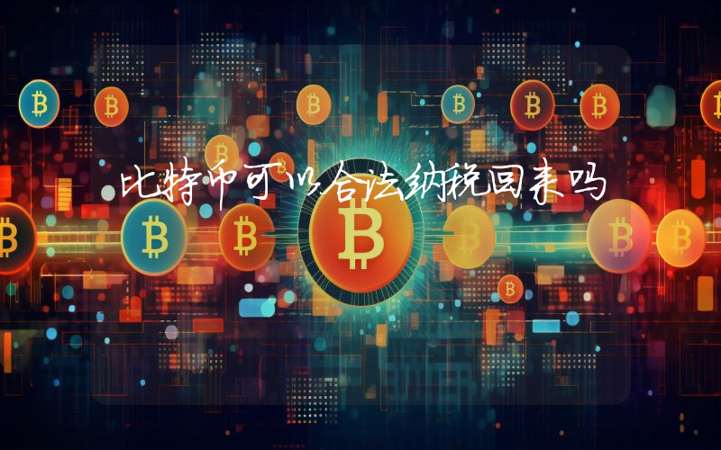 比特币可以合法纳税回来吗