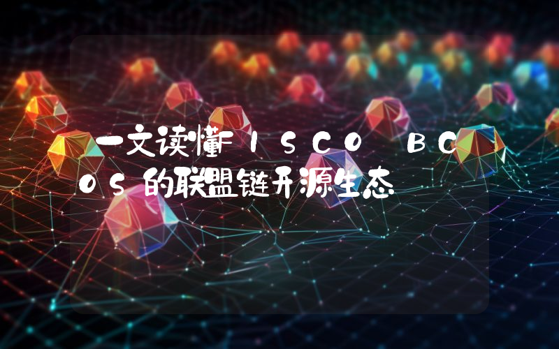 一文读懂FISCO BCOS的联盟链开源生态