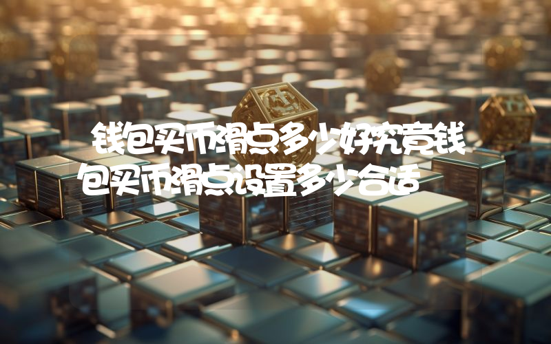 钱包买币滑点多少好究竟钱包买币滑点设置多少合适