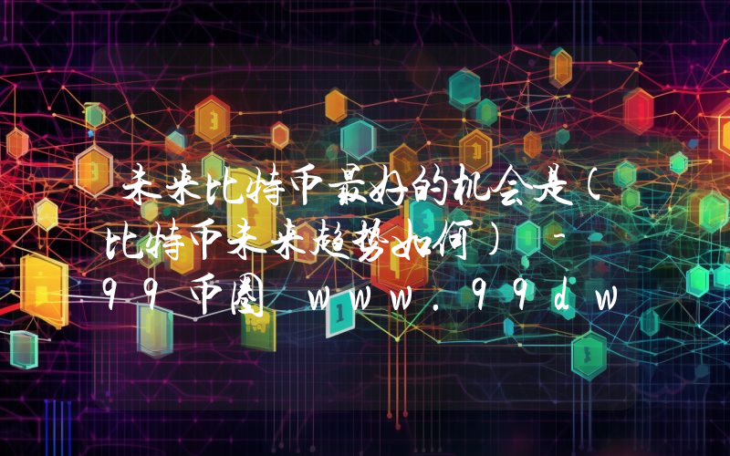 未来比特币最好的机会是(比特币未来趋势如何) - 99币圈 www.99dwj.com