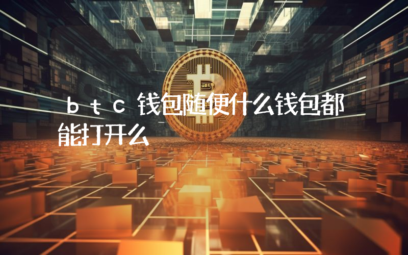 btc钱包随便什么钱包都能打开么