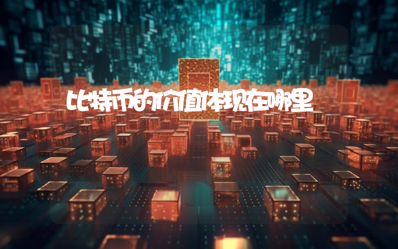 比特币的价值体现在哪里
