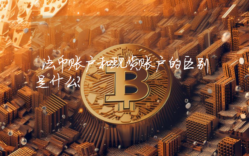 法币账户和现货账户的区别是什么？