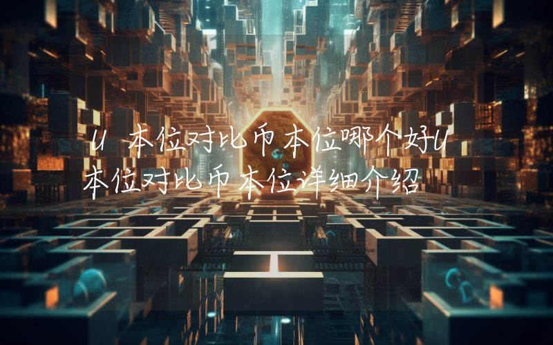 U本位对比币本位哪个好U本位对比币本位详细介绍