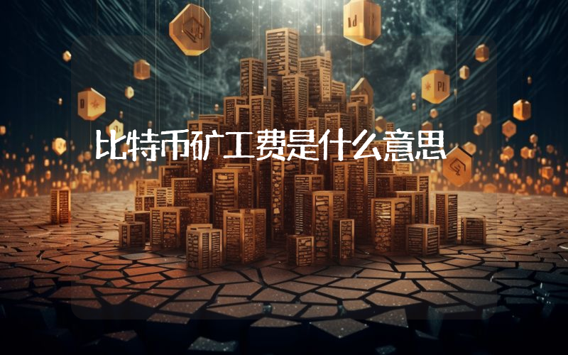 比特币矿工费是什么意思