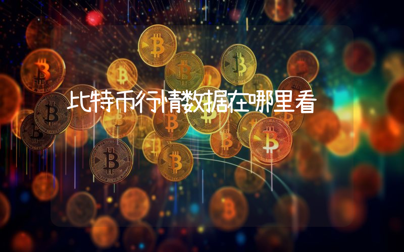 比特币行情数据在哪里看