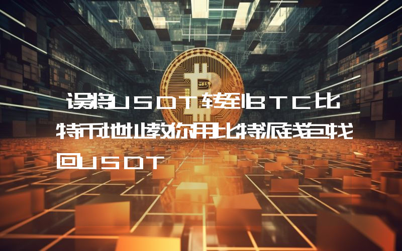 误将USDT转到BTC比特币地址教你用比特派钱包找回USDT