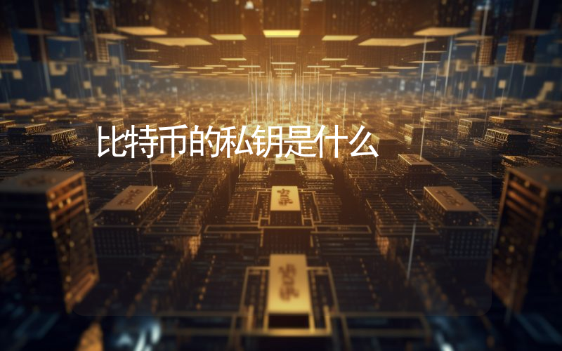 比特币的私钥是什么