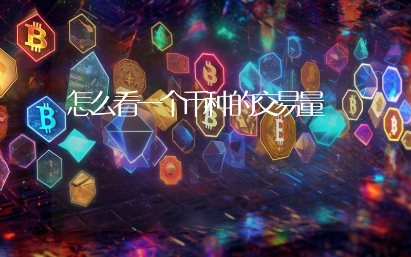 怎么看一个币种的交易量