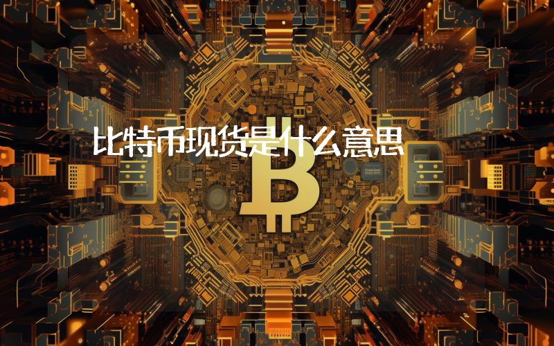 比特币现货是什么意思