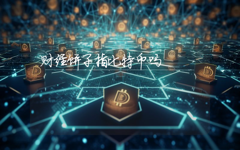 财经饼子指比特币吗