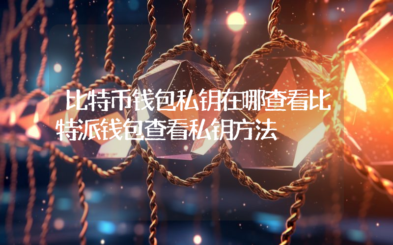 比特币钱包私钥在哪查看比特派钱包查看私钥方法