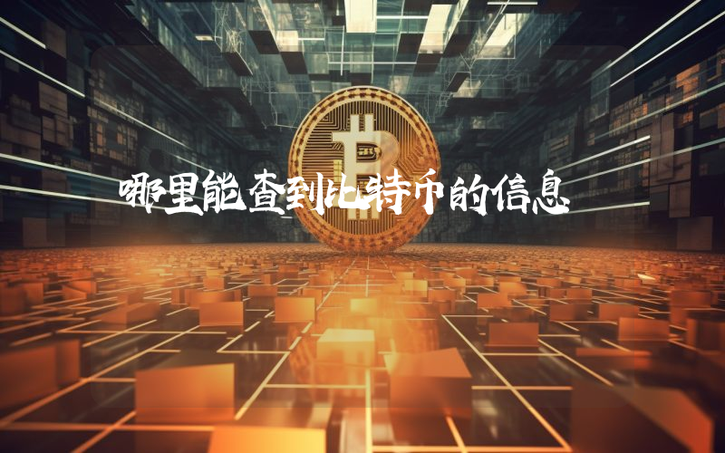 哪里能查到比特币的信息