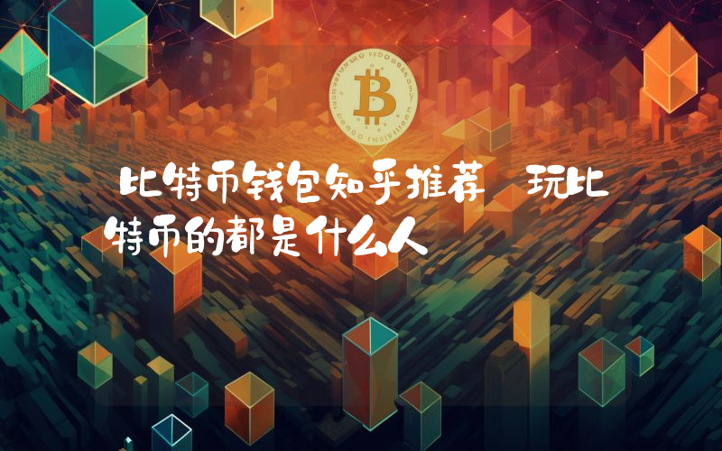 比特币钱包知乎推荐 玩比特币的都是什么人
