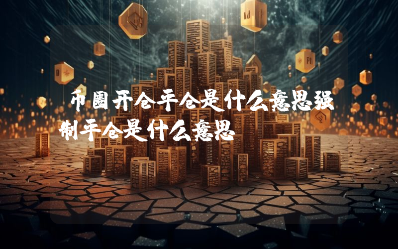 币圈开仓平仓是什么意思强制平仓是什么意思