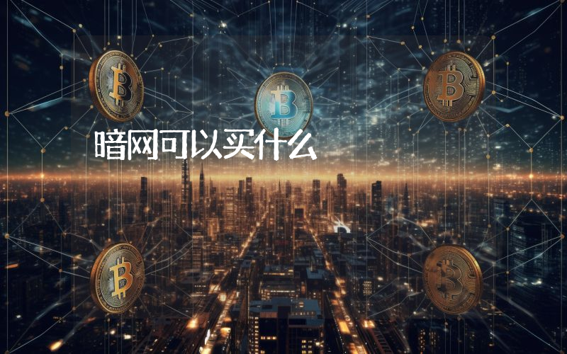 暗网可以买什么