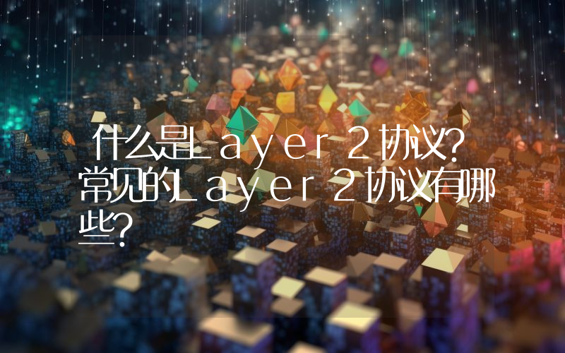 什么是Layer2协议？常见的Layer2协议有哪些？