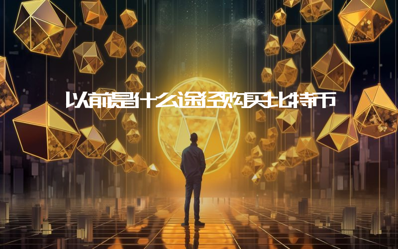 以前是什么途径购买比特币
