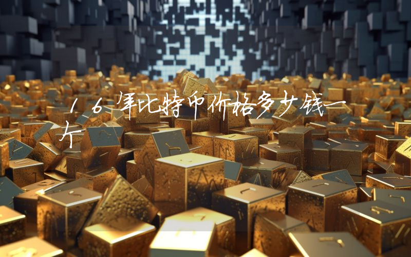 16年比特币价格多少钱一个