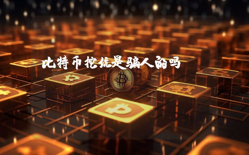 比特币挖坑是骗人的吗