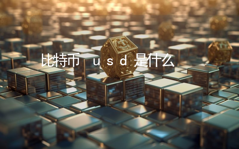 比特币 usd是什么