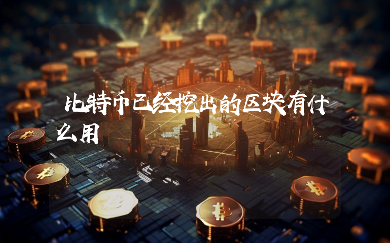 比特币已经挖出的区块有什么用