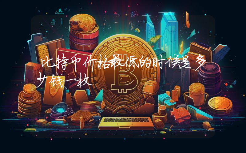 比特币价格最低的时候是多少钱一枚