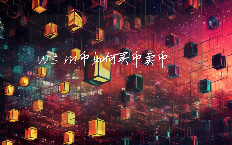 wsm币如何买币卖币
