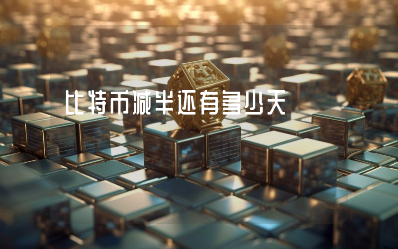 比特币减半还有多少天