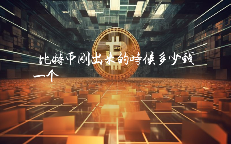 比特币刚出来的时候多少钱一个